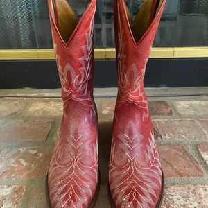 Ariat Red Western Boots